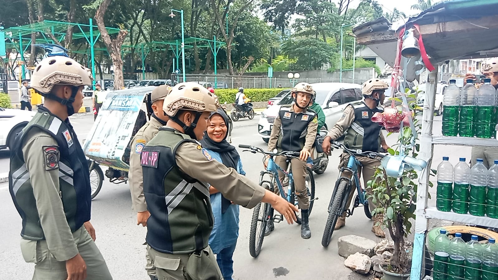 Kegiatan Patroli Bersepeda dalam Rangka Melakukan Penegakan Peraturan Daerah Kota dan Ketertiban serta Ketentraman Umum di Lokasi Objek Wisata dan Ruas Protokol Wilayah Inti Kota Medan     l. Dasar Hukum